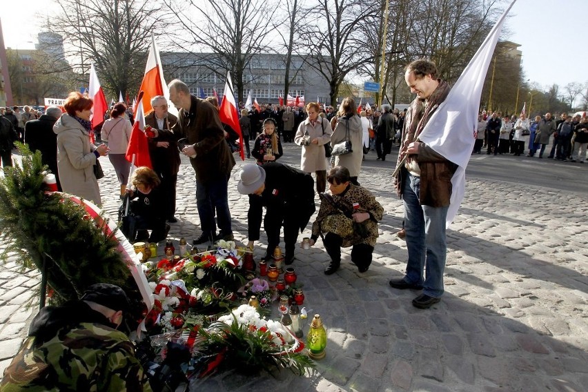 Obchody rocznicy katastrofy smoleńskiej w Szczecinie