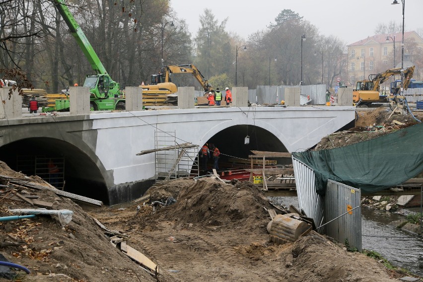 Most na ul. Pałacowej w Białymstoku budowany bez opóźnień