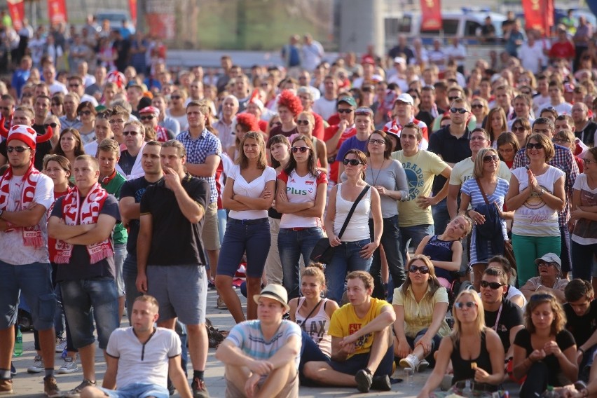 MŚ siatkarzy 2014 FanZone przed Spodkiem