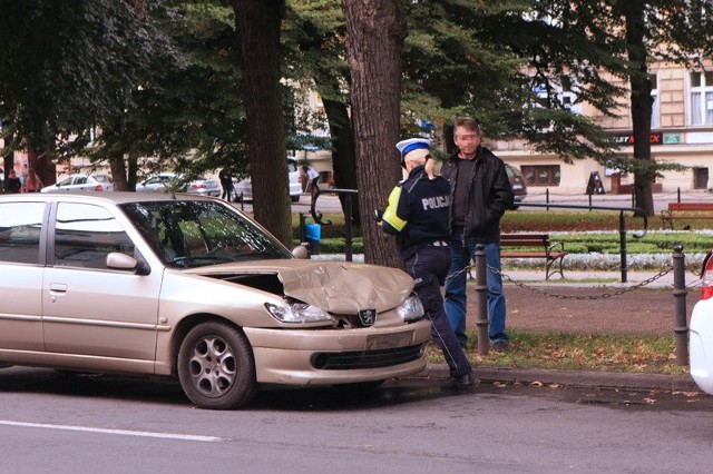 Zderzenia na al. Sienkiewicza w Słupsku