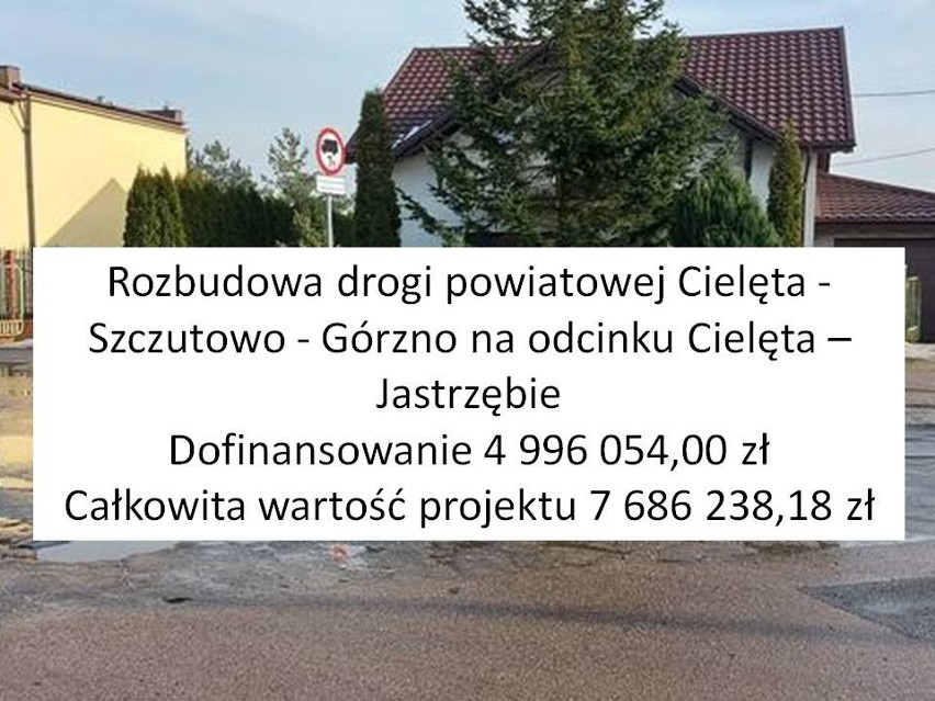 Te drogi zostaną wyremontowane dzięki dofinansowaniu z...