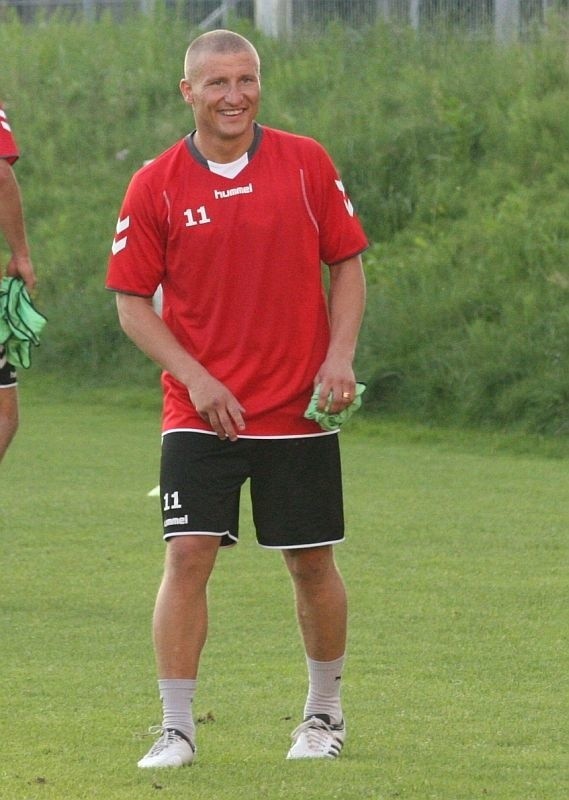 Krzysztof Gajtkowski przedłużył kontrakt z Koroną do końca 2011 roku. (Fot. Sławomir Stachura)