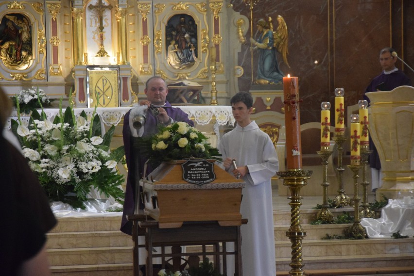 Pogrzeb śp. Andrzeja Balcarczyka w Tychach. Był dyrektorem...