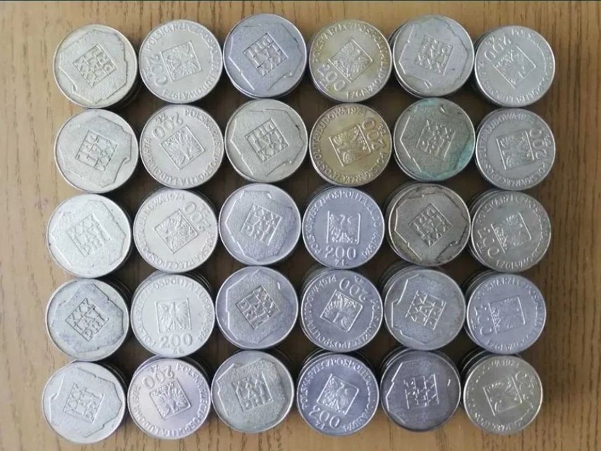 Sprzedam 500 monet x 200 zł 1974 XXX LAT PRL MAPKA srebro...