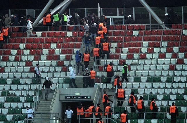 Burdy na meczu Legia - Jagiellonia