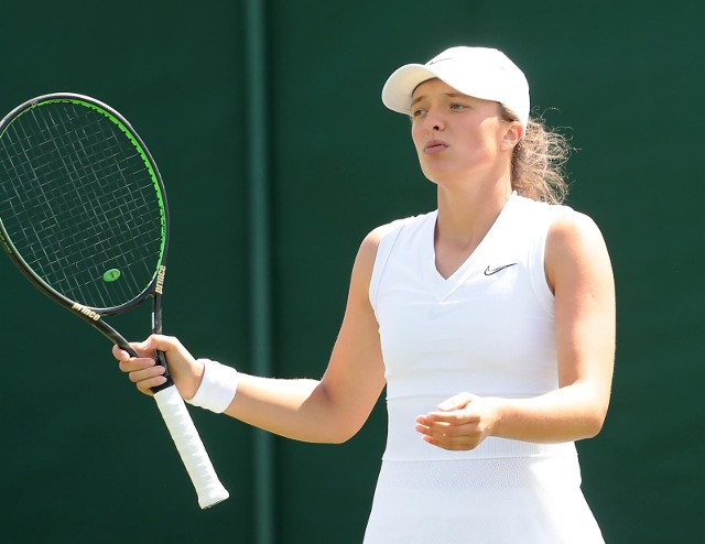 Wimbledon 01 07 2019 trzeci z czterech turniejow wielkiego szlema rozgrywany na trawiastych kortach wimbledonuna zdjeciu iga swiatekfot. andrzej szkocki / polska press