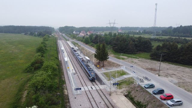 Nowe perony na stacji Rykoszyn na linii Kielce-Częstochowa