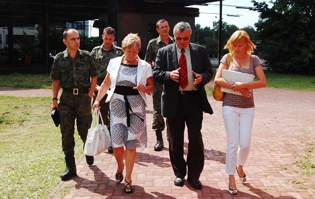 W ubiegłym tygodniu na terminalu w Olszynie spotkali się przedstawiciele samorządów, firm, służb celnych i GDDKiA