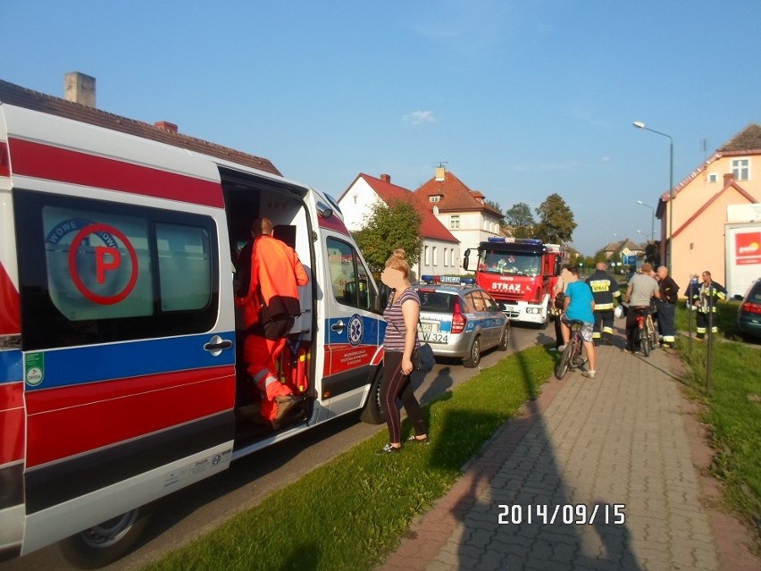 Wypadek w Tychowie