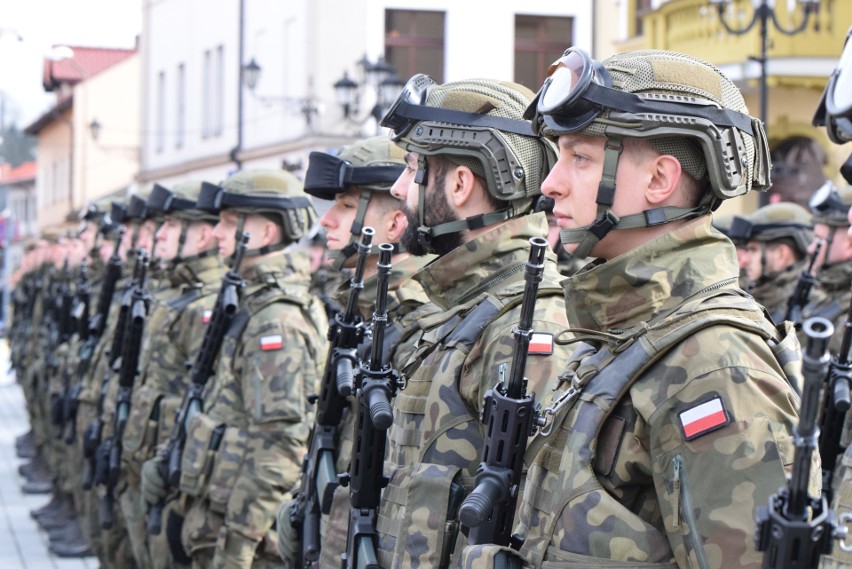 Ponad 80 żołnierzy 13. Śląskiej Brygady Obrony Terytorialnej...
