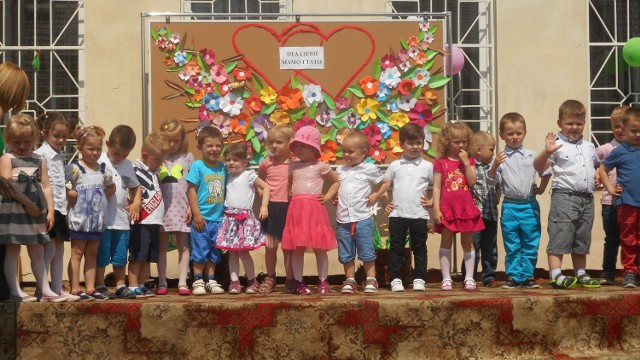 Dzieci w Wieniawie zaprezentowały się na pikniku rodzinnym.