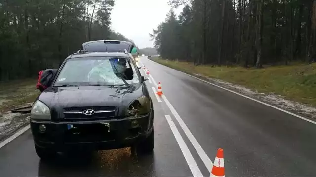 Wypadek w Nowej Wsi Zachodniej, gm. Olszewo-Borki, 04.12.2019