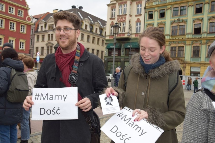 Protest "Mamy Dość we Wrocławiu"