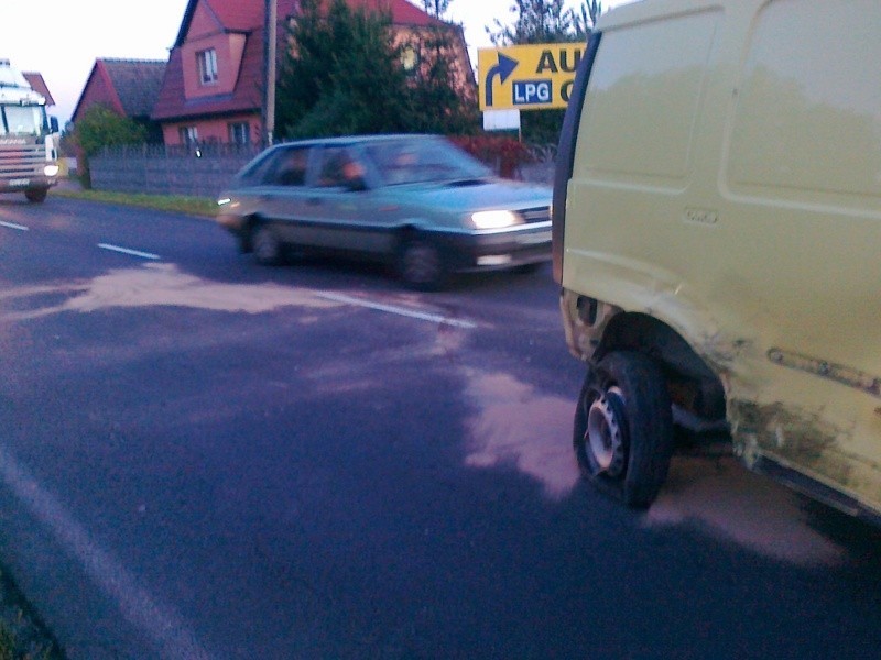 Manowo: Kierowca volkswagena zasnął za kierownicą 