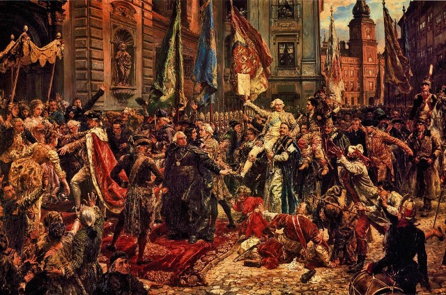 Jan Matejko, Uchwalenie Konstytucji 3 maja