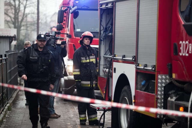 Dziś rano paliła się piwnica domu przy ul. Głuszcowej