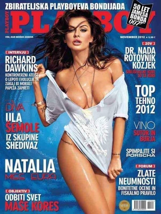 Natalia Siwiec w słoweńskim Playboyu