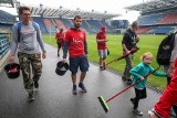 Kraków. Kibice Wisły posprzątali stadion przy Reymonta [ZDJĘCIA]