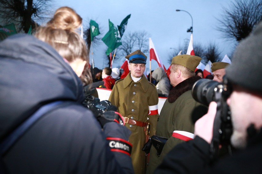 W II Hajnowskim Marszu Pamięci Żołnierzy Wyklętych wzięło...