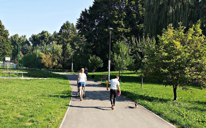 Kraków. Dobiegają końca prace rewitalizacyjne w Parku Tysiąclecia. Zobaczcie, jak tam będzie ładnie [ZDJĘCIA]