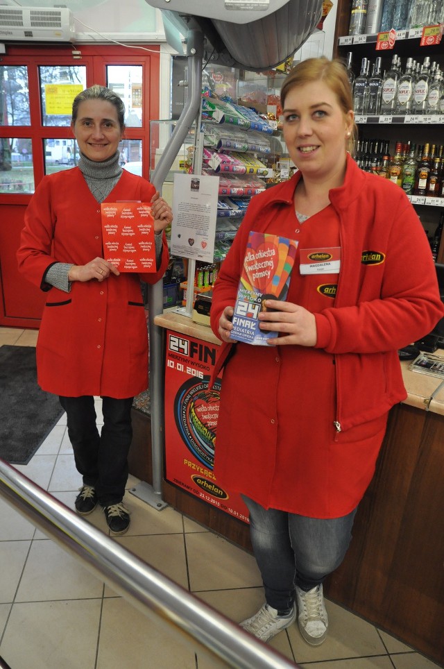 Skarbonki WOŚP czekają w sklepach Arhelan i Lidl