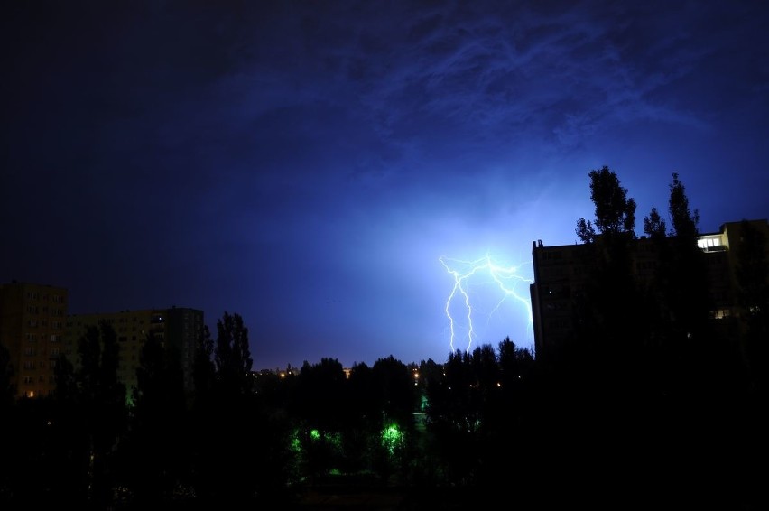 Gigantyczna burza przeszła nad Bydgoszczą [zdjęcia od Czytelnika]