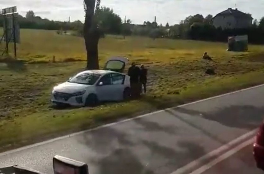 W Fastach doszło do wypadku. Hyundai zderzył się z hondą....