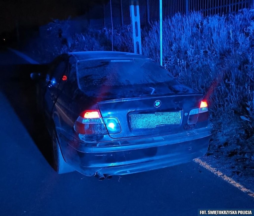 W gminie Samborzec policjanci skontrolowali BMW i znaleźli w...