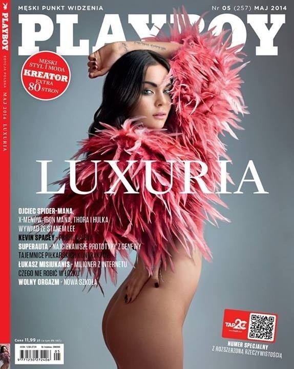 Luxuria Astaroth nago w Playboyu. Nagie zdjęcia modelki już w majowym wydaniu