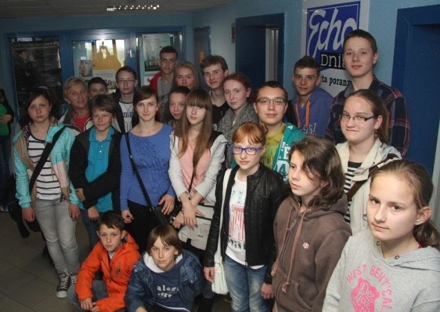 We wtorek pracę naszej redakcji od kulis zobaczyło 22 najzdolniejszych uczniów szkół podstawowych i gimnazjów z województwa świętokrzyskiego.