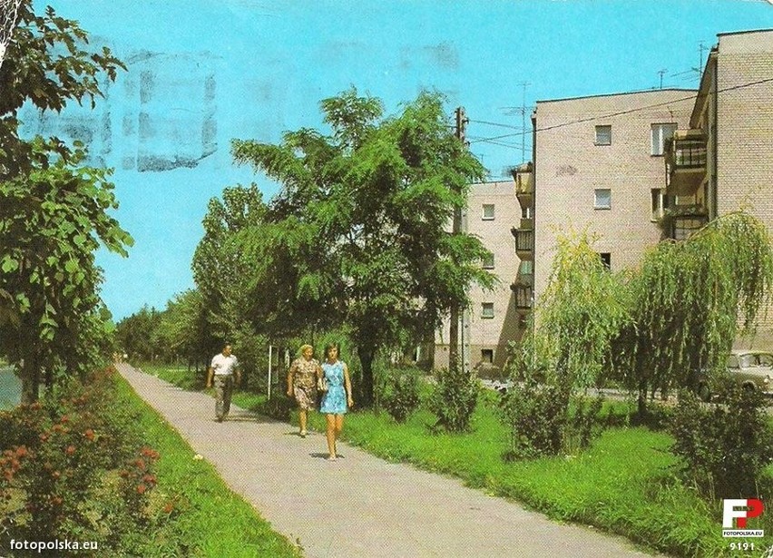 Ulica Warszawska w Warce.