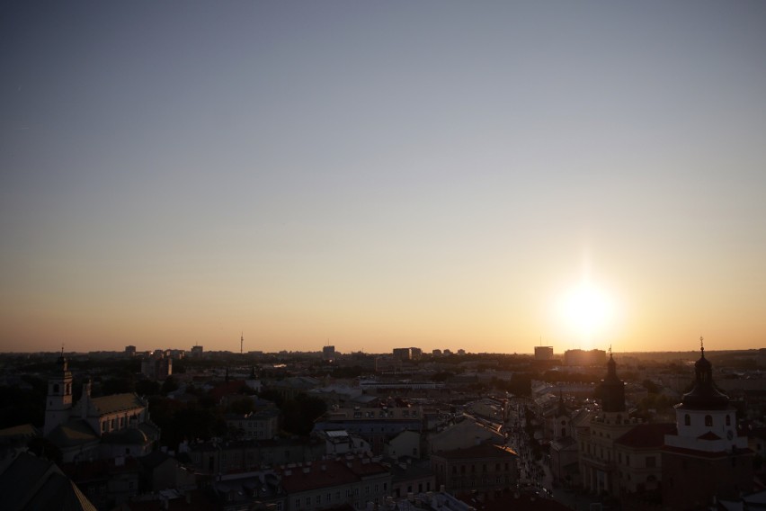 Lublin widziany z wieży trynitarskiej. Niezwykłe widoki miasta. Zobacz zdjęcia