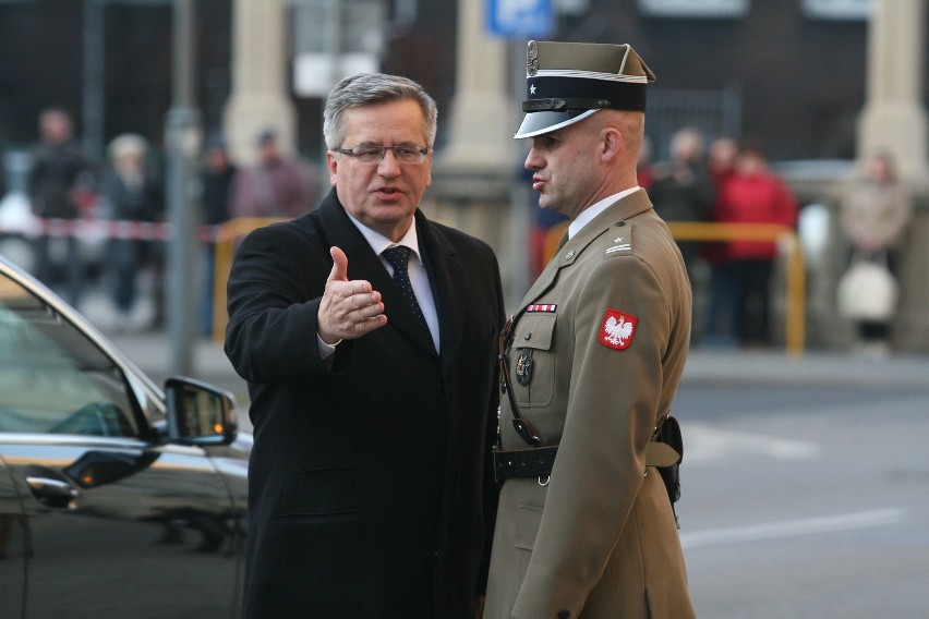 Prezydenci Polski i Węgier w Katowicach