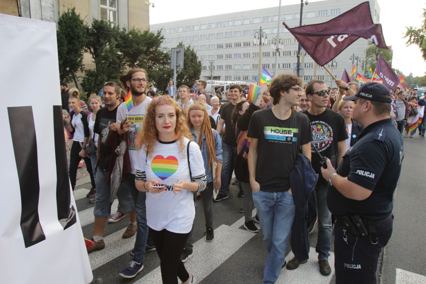 Katowice: Marsz Równości w sobotę 8 września w centrum miasta. PROGRAM, TRASA MARSZU Kontrmanifestacja Młodziezy Polskiej zakazana