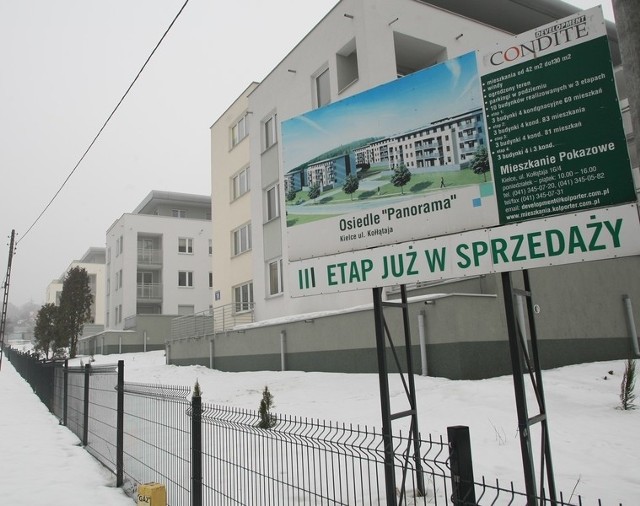 Na osiedlu Panorama w Kielcach, budowanym przez firmę Condite Development, są jeszcze mieszkania do kupienia w czterech blokach.