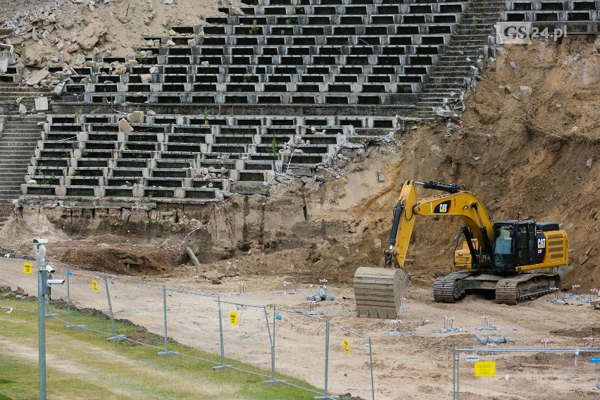 Nowy stadion w Szczecinie. Nowe wieści z budowy [ZDJĘCIA]