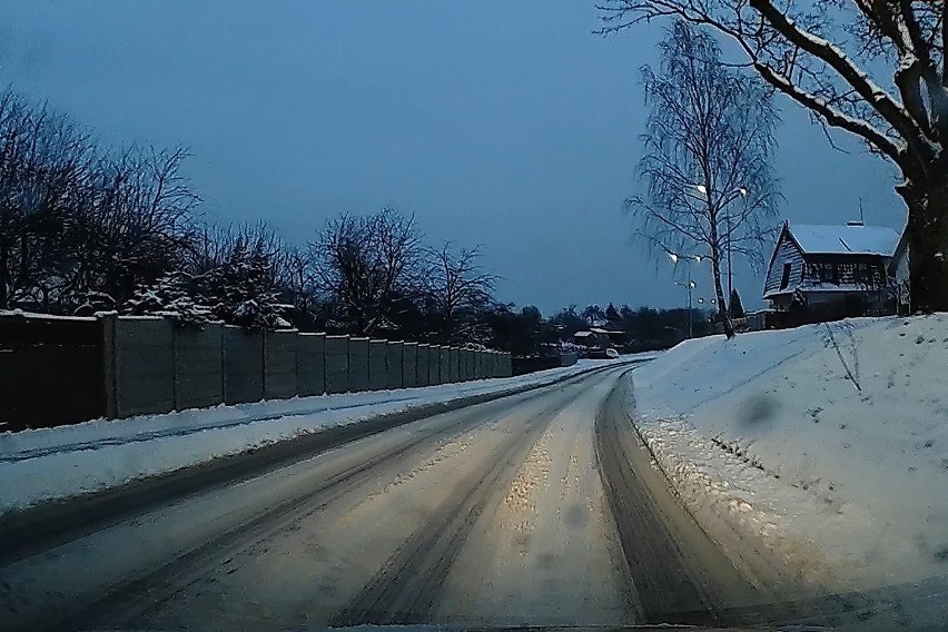 Zima w Słupsku. Ulice miasta oczami kierowcy [ZDJĘCIA]