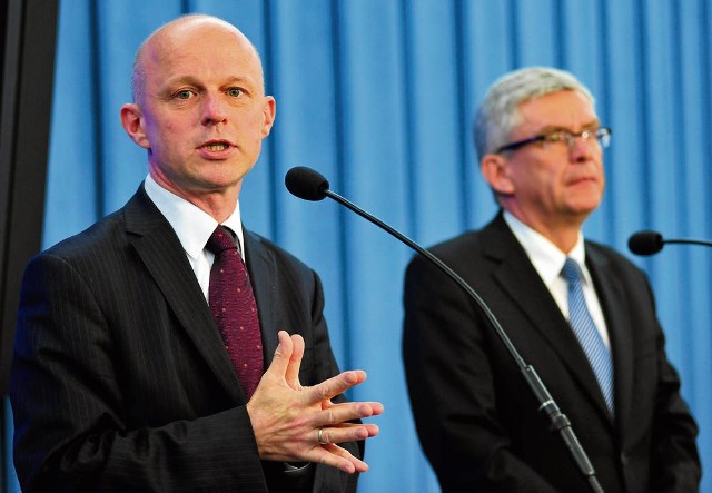 Paweł Szałamacha (z lewej) zostanie szefem superministerstwa