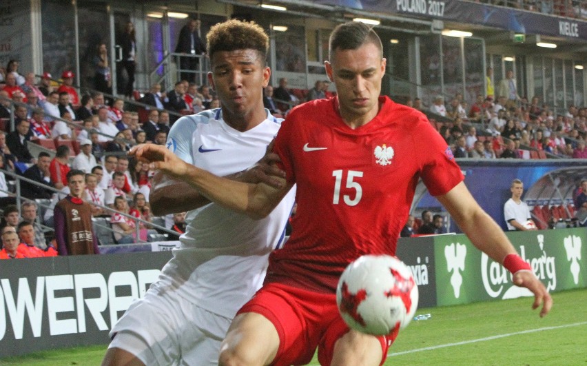 Polska reprezentacja U21 przegrała z Anglia w Kielcach 0:3