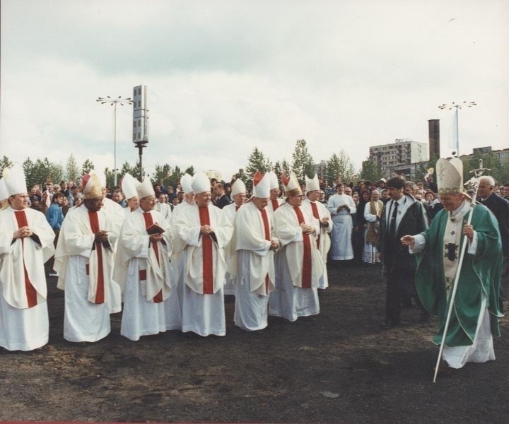 Jan Paweł II 1 czerwca 1991 roku właśnie od Koszalina...