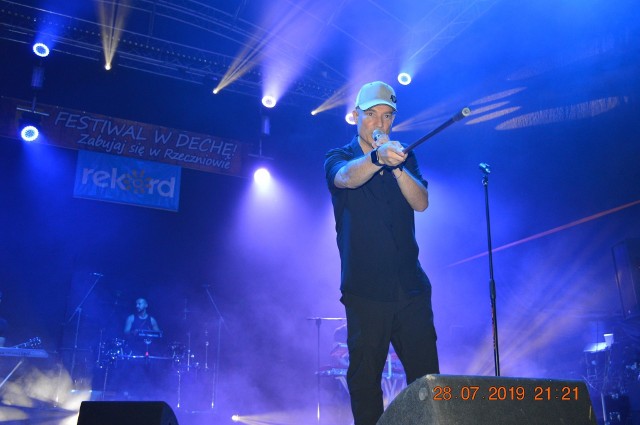 Festiwal w Dechę 2019 w Rzeczniowie. Gwiazdą imprezy był Jacek Stachursky.