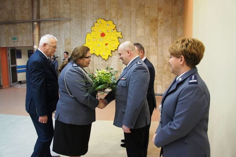 Nadinspektor Andrzej Łapiński, komendant Komendy Wojewódzkiej Policji  odchodzi z garnizonu w Łodzi