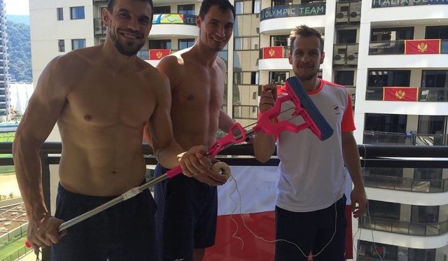 Gwiazdy Vive Tauron Kielce – Michał Jurecki, Krzysztof Lijewski i Mateusz Jachlewski pobyt w Rio zaczęli od… sprzątania.