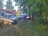 UWAGA! Kolejny śmiertelny wypadek w Lubuskiem. Kierowca "osobówki" zginął na miejscu. Droga jest zablokowana