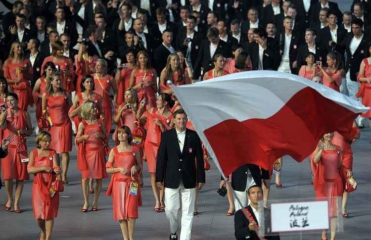 Zdjecia z ceremonii otwarcia igrzysk olimpijskich w Pekinie.