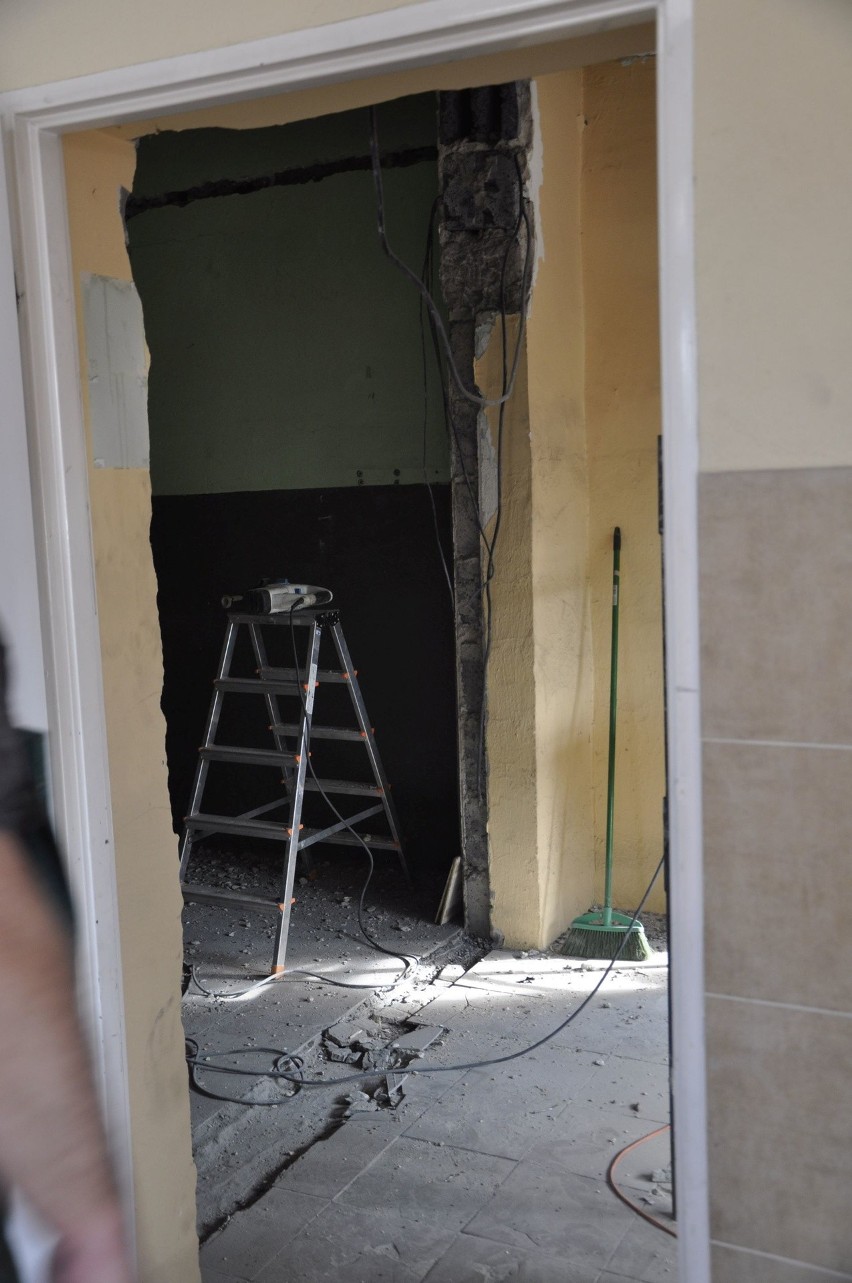 W Środowiskowym Domu Samopomocy w Aleksandrowie Kujawskim trwają modernizacje i remonty [zdjęcia]
