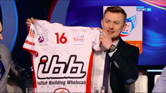 "Igła" pochwalił się już nową koszulką przed kamerami Polsatu Sport. Zobaczcie też inne zdjęcia Krzysztofa.