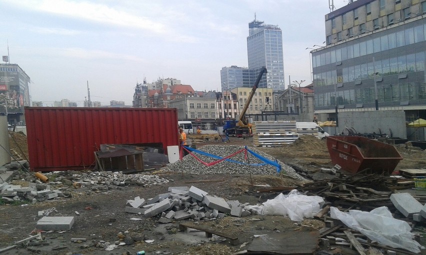 Przebudowa centrum Katowic, remont rynku