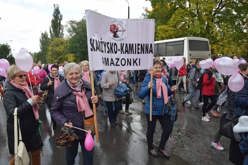 Marsz różowej wstążeczki w Skarżysku. Już ósmy raz