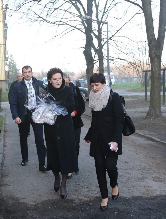 Premier Ewa Kopacz spotkała się z żonami górników w Sosnowcu